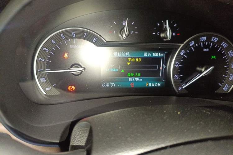 Used Buick GL8 2017 ES 28T Premium Version China V Standard Odometer Close Up