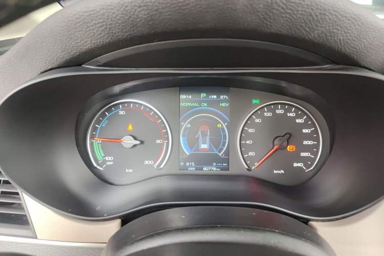 Used BYD Song MAX New Energy 2022 DM-i 105KM Prestige Model Instrument Cluster