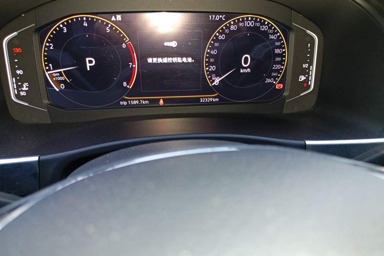 Used Volkswagen Teramont 2020 Revised Version 330TSI Two-Wheel Drive Luxury Edition Odometer Close Up