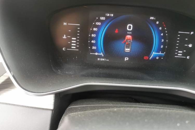 Used Geely Auto Emgrand X7 Sport 2020 1.8TD DCT Smart PRO Odometer Close Up