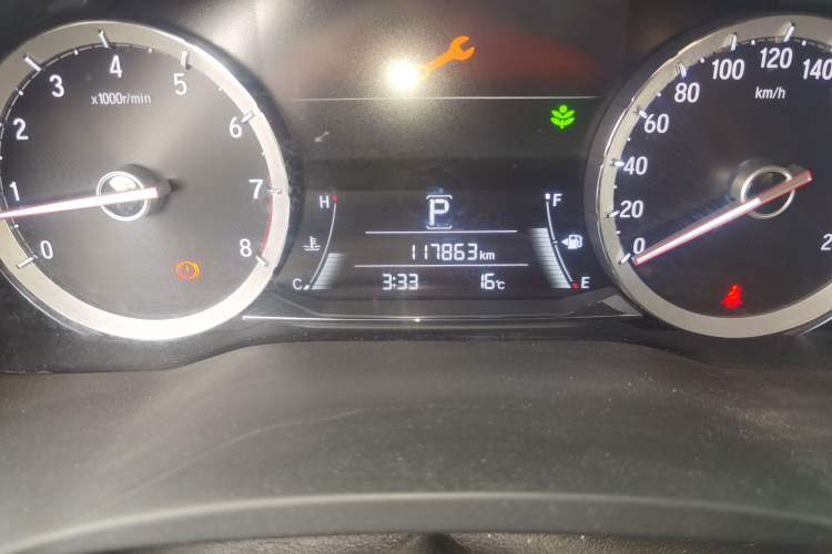 Used Honda UR-V 2017 370TURBO Four-Wheel Drive Prestige Edition China V Odometer Close Up