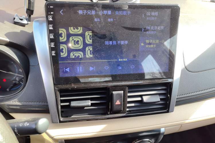 Used Toyota Vios 2014 1.3L Automatic Standard Edition Audio And AC Panel