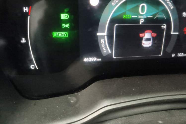 Used Toyota Levin 2023 Smart Electric Hybrid Dual-Engine 1.8L Leading Edition Odometer Close Up