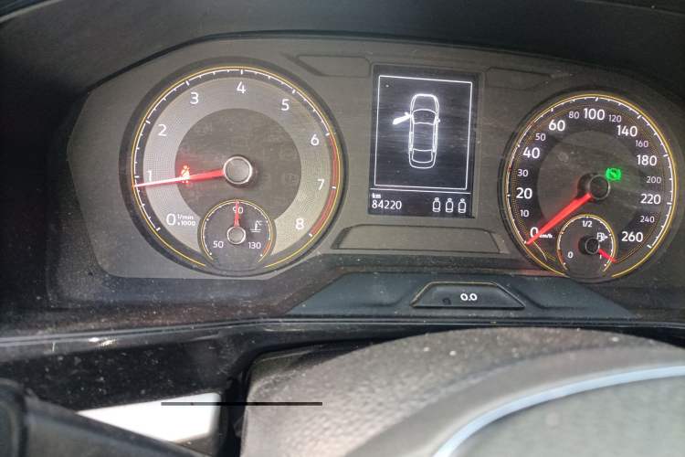 Used Volkswagen Lavida 2019 1.5L Automatic Comfort Edition China VI Standard Odometer Close Up