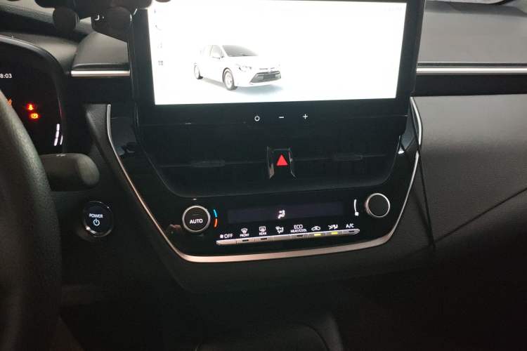 Used Toyota Levin 2023 Smart Electric Hybrid Dual-Engine 1.8L Leading Edition Audio And AC Panel