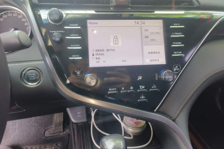 Used Toyota Camry 2018 2.5G Luxury Edition Audio And AC Panel