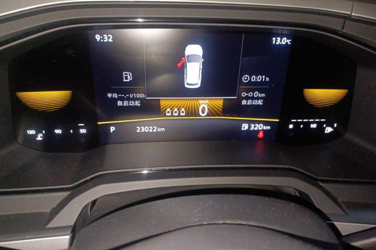 Used Volkswagen Polo 2023 Plus 1.5L Automatic Enjoy-the-Moment Edition Odometer Close Up