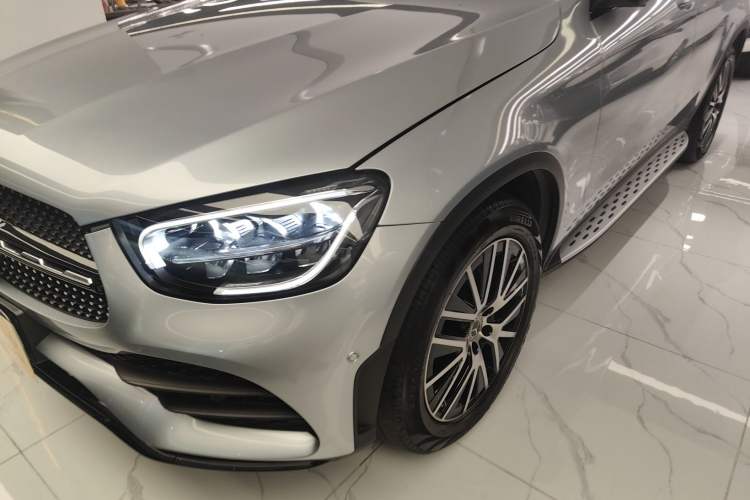 Used Mercedes-Benz GLC Coupe 2021 GLC 300 4MATIC Coupe SUV Left Front Headlight