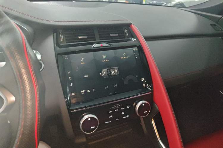 Used Jaguar E-PACE 2024 YAO Black Sport Edition R-DYNAMIC SE BLACK Audio And AC Panel