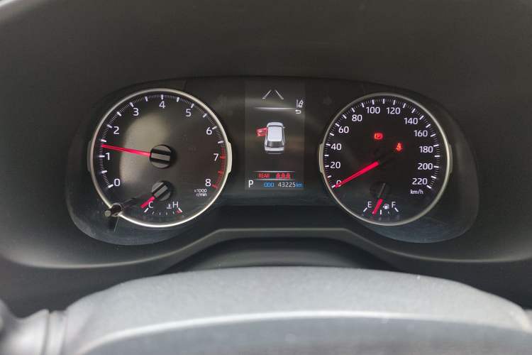 Used Toyota Wildlander 2023 2.0L CVT Two-Wheel Drive Urban Edition Odometer Close Up