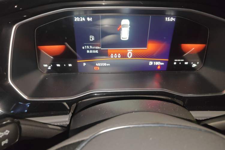 Used Volkswagen Sagitar 2021 200TSI DSG Comfort Connect Edition Odometer Close Up