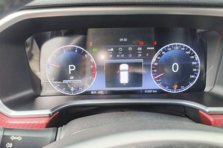 Used BAIC Off-Road BJ40 2020 2.0T Automatic Four-Wheel Drive Tribute Edition 2020 Xieke Version Instrument Cluster