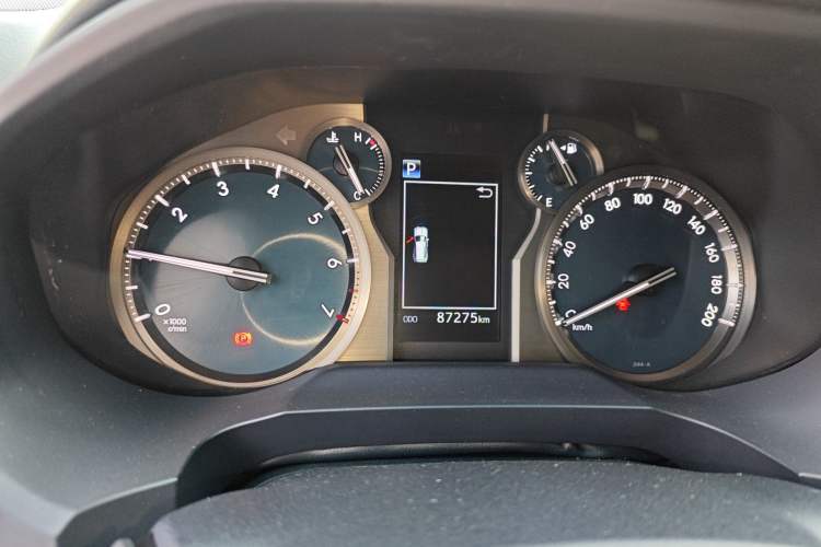 Used Toyota Prado 2019 3.5L Automatic TX-L Deluxe Edition with Rear-Mounted Spare Tire Instrument Cluster