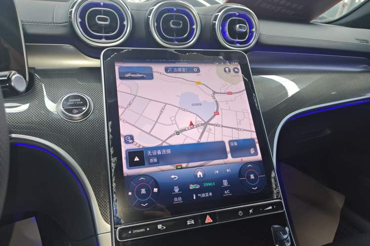 Used Mercedes-Benz C-Class 2023 Restyled C 260 L Night Edition Sports Version Audio And AC Panel