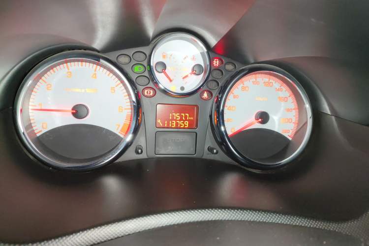 Used Peugeot 207 2011 Hatchback 1.4L Manual Yule Edition Odometer Close Up