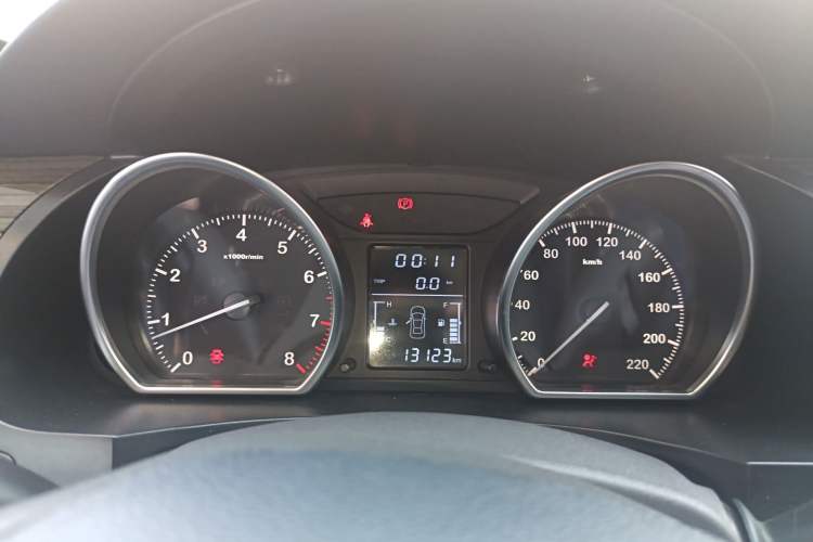 Used Zotye T600 2015 1.5T Manual Flagship Model Instrument Cluster