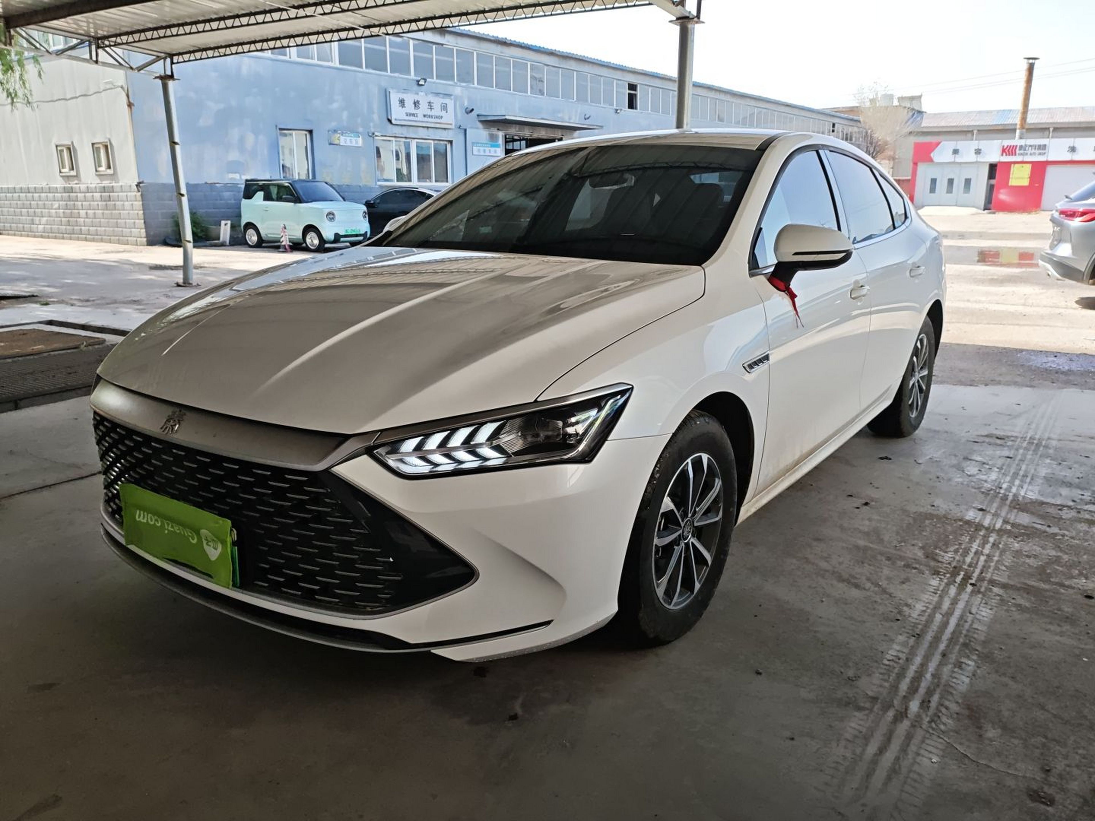 تحت مقدمة السيارة