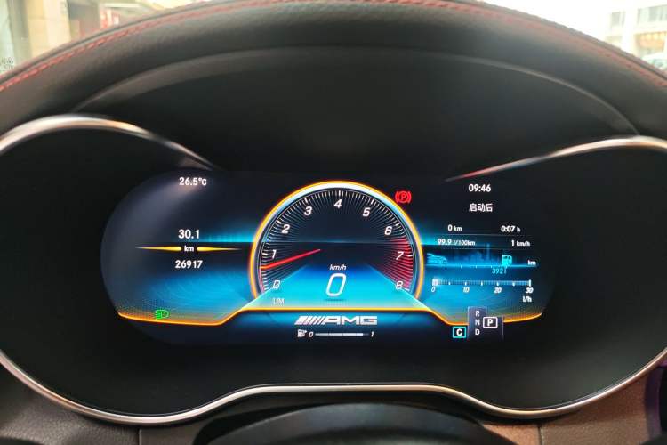 Used Mercedes-Benz C-Class AMG 2019 AMG C 43 4MATIC Coupe Instrument Cluster