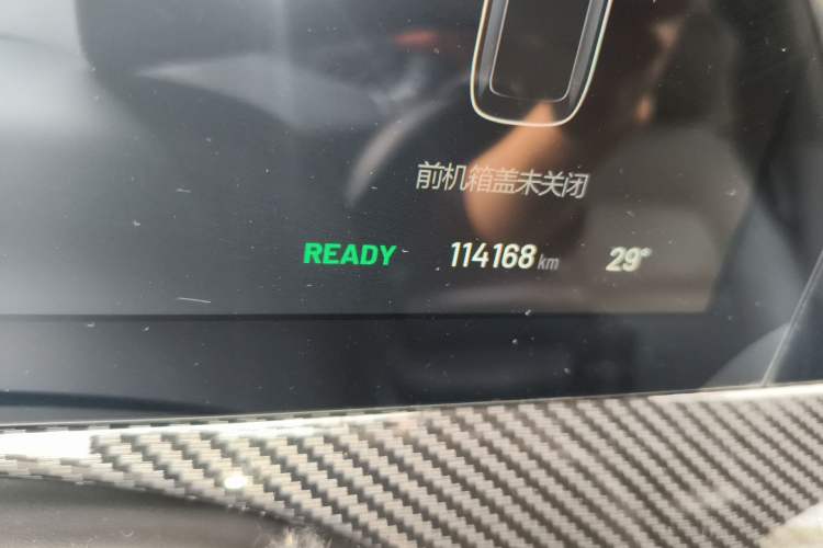 Used Li Auto ONE 2021 Extended-Range 6-Seater Version Odometer Close Up