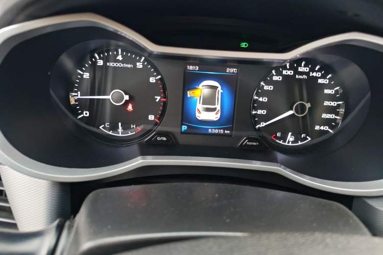 Used Geely Auto Emgrand GS 2018 Sport Edition 1.4T Automatic LingShang Model Odometer Close Up
