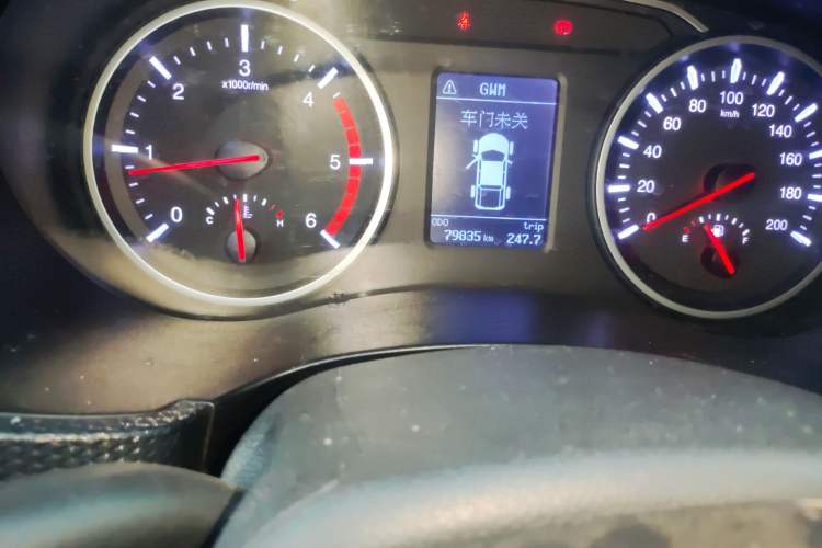 Used Great Wall Wingle 5 2017 2.0T European Version Diesel Two-Wheel Drive Advanced Large Double-Cab GW4D20E
