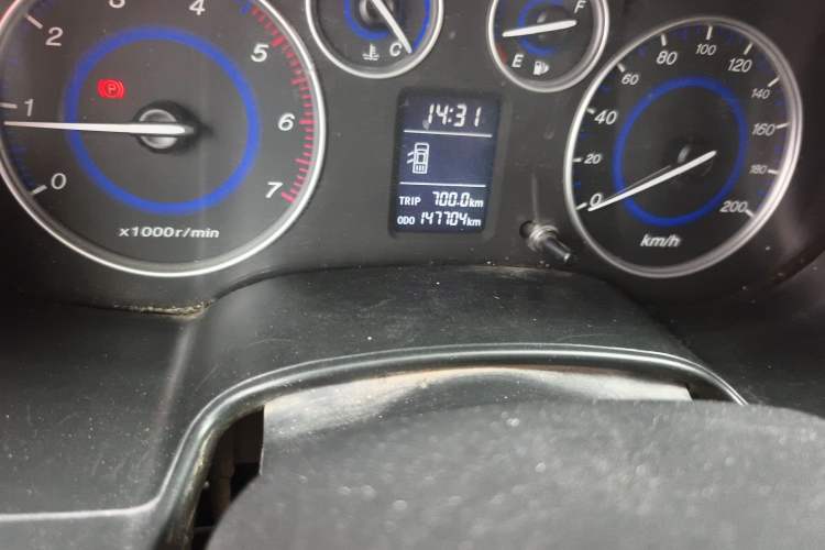 Used JMC Baodian 2016 2.8T New Value-Added Diesel Two-Wheel Drive Extended Cargo Basic Version JX493ZLQ4F Odometer Close Up