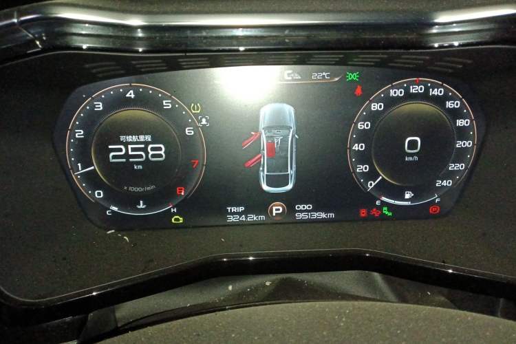 Used Geely Auto Monjaro 2019 350T Yuxingzhe Instrument Cluster