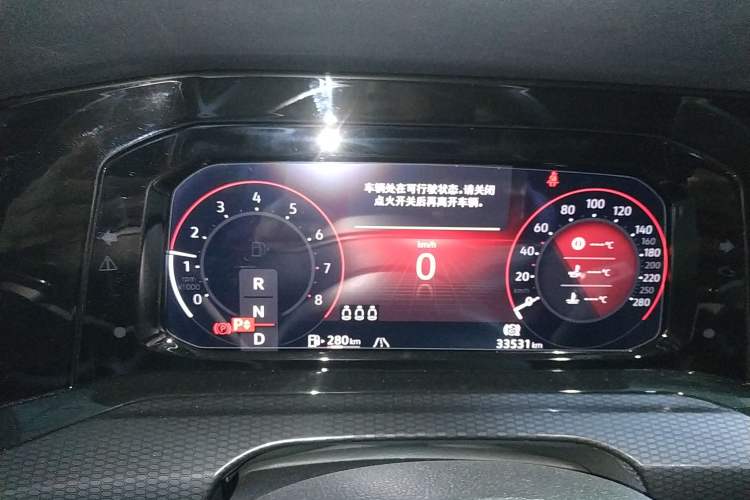 Used Volkswagen Golf GTI 2021 380TSI DSG GTI Instrument Cluster