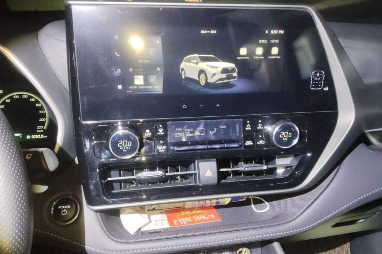 Used Toyota Highlander 2024 2.5L Smart e-Power Dual-Motor All-Wheel-Drive Elite Version – 7 Seats