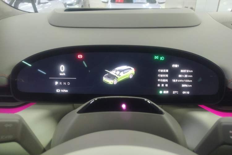 Used Zeekr 007GT 2025 Rear-Drive Intelligent Driving Version 75 kWh Instrument Cluster