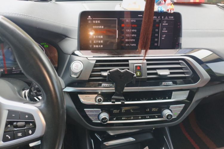 Used BMW X3 2018 xDrive25i M Sport Package China VI Audio And AC Panel