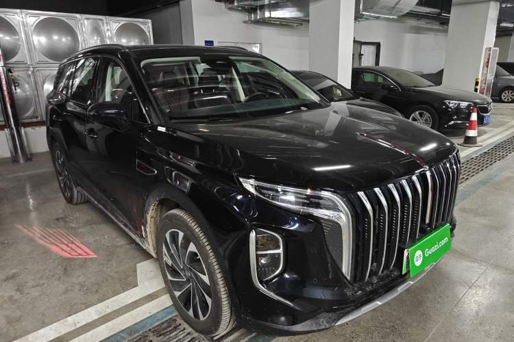Used Hongqi HS7 PHEV 2024 2.0T PHEV Two-Wheel Drive Flagship Edition 6 Seats
