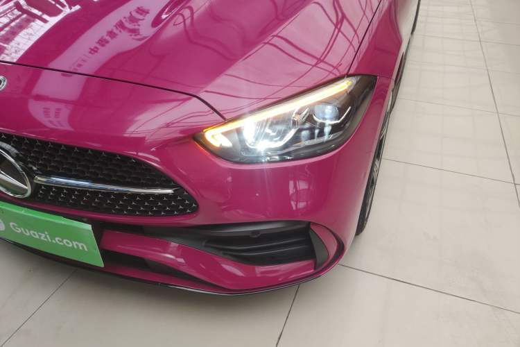 Used Mercedes-Benz C-Class 2022 C 260 L Obsidian Night Sport Edition Left Front Headlight