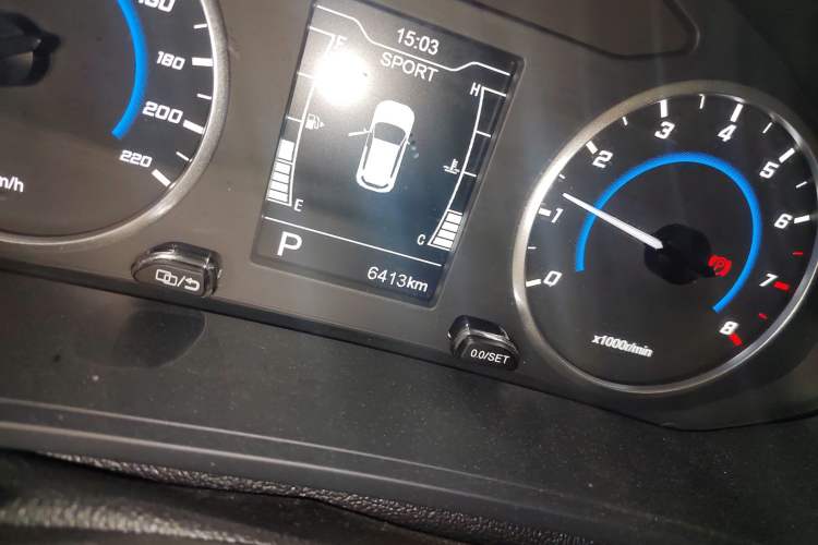 Used Chery Tiggo 3X 2024 1.5L CVT Excellence Edition Odometer Close Up