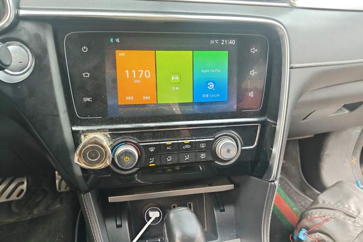 Used MG 6 2017 20T Automatic Luxury Smart Connect Version China V Standard Audio And AC Panel