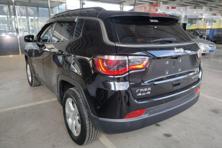 Used Jeep Compass 2020 220T Automatic Four-Wheel Drive Elite Edition Rear Left 45 Deg