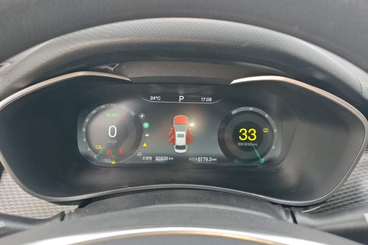 Used BAIC Beijing EU5 2022 Ride-Hailing Luxury Edition Instrument Cluster