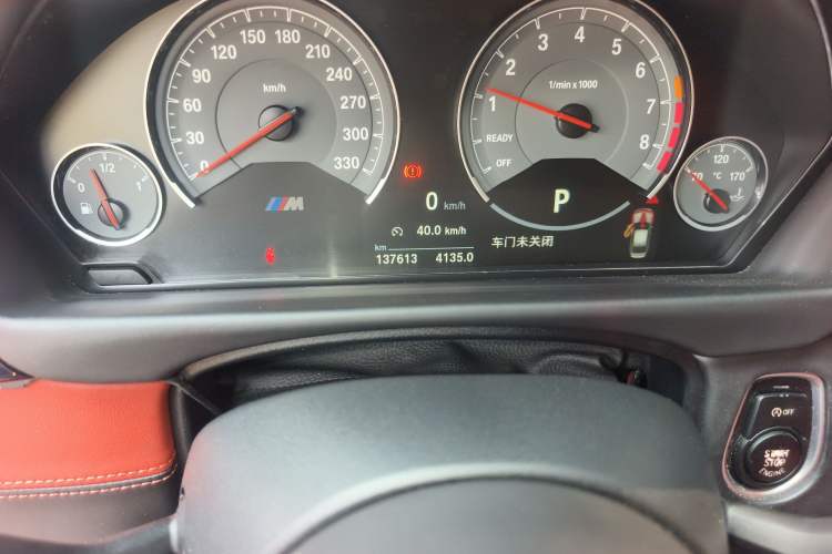 Used BMW M3 2017 M3 Fan Limited Edition Odometer Close Up