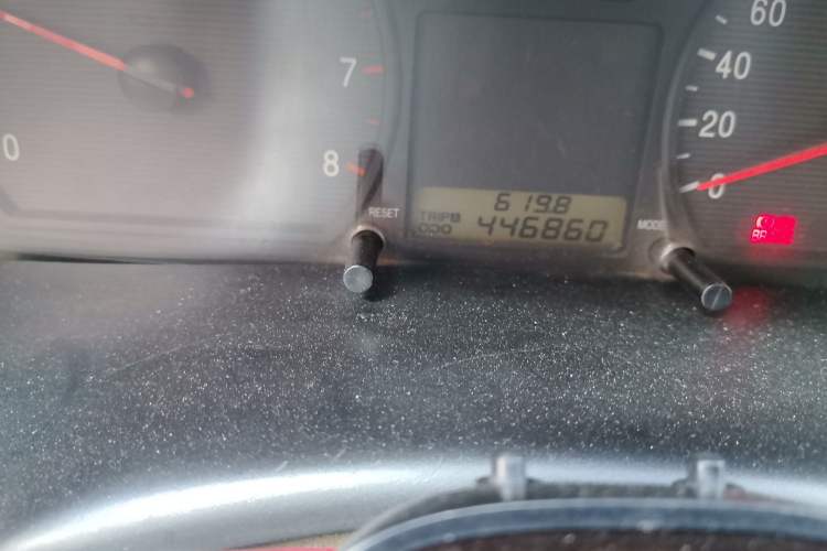 Used Hyundai MoInca 2009 1.8L Manual Comfort Edition GL Odometer Close Up