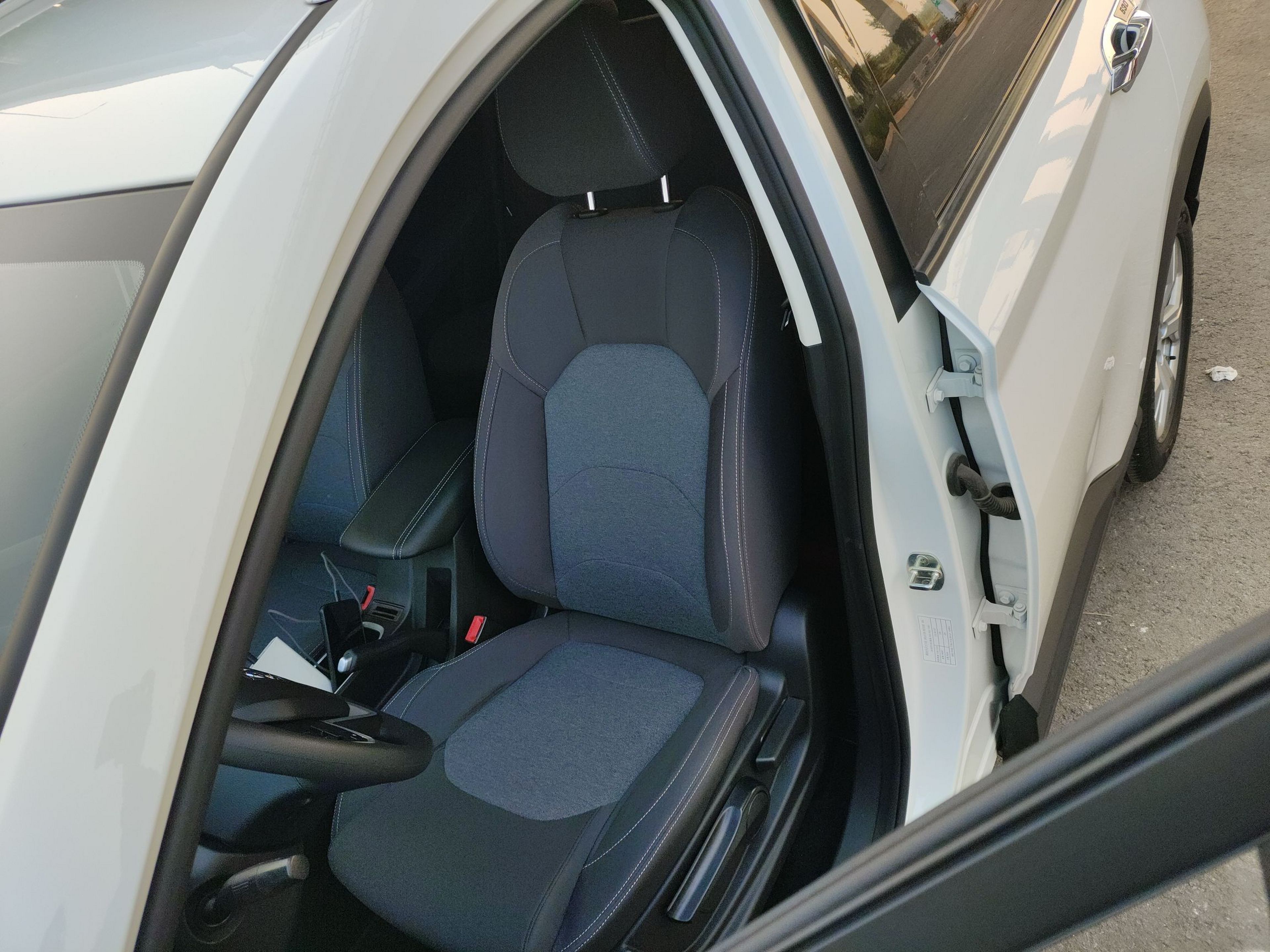 Avant de la voiture