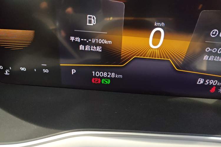 Used Volkswagen Bora 2023 200TSI DSG Comfort Edition Odometer Close Up