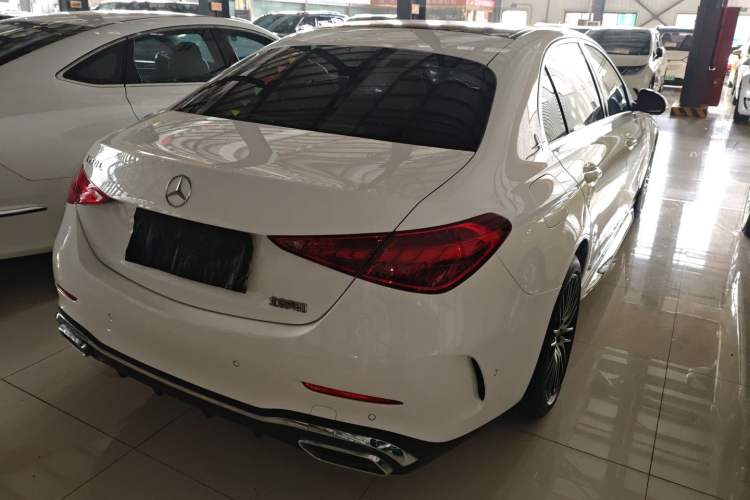 Used Mercedes-Benz C-Class 2023 Restyled C 260 L Sport Edition Rear Right 45 Deg