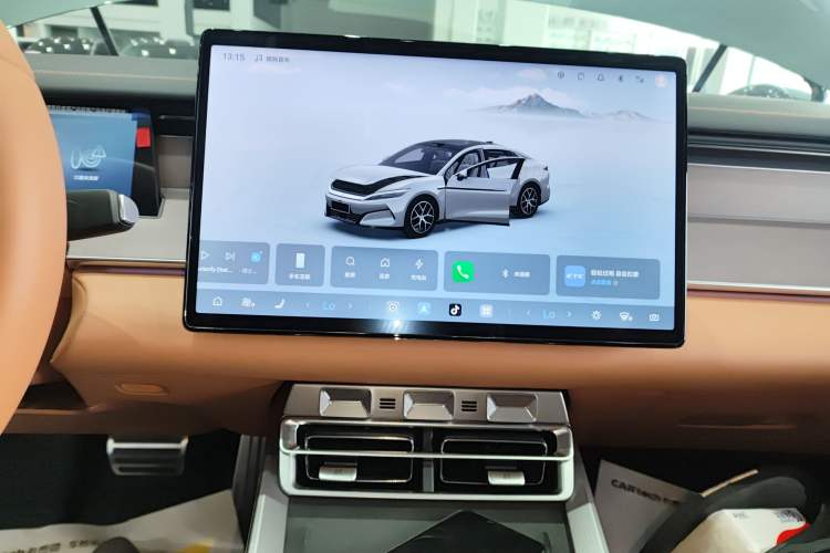 Used BYD Han L 2025 DM-p Four-Wheel-Drive LiDAR Flagship Model Audio And AC Panel