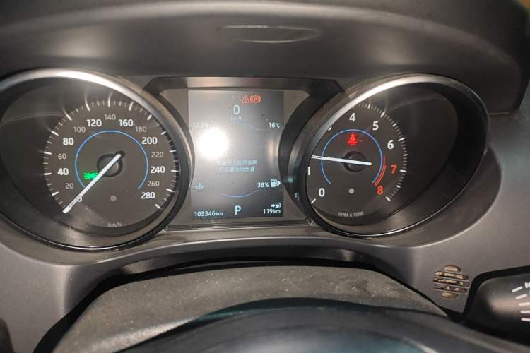 Used Jaguar F-PACE 2018 2.0T Four-Wheel Drive Urban Luxury Edition Instrument Cluster