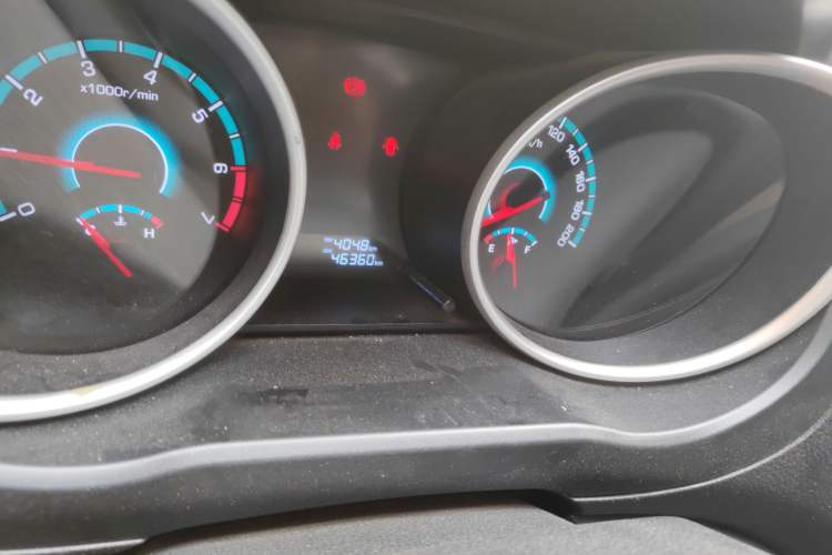 Used CHANGAN KAICHENG Ruixing S50 2017 1.5L Manual Economy Model Odometer Close Up