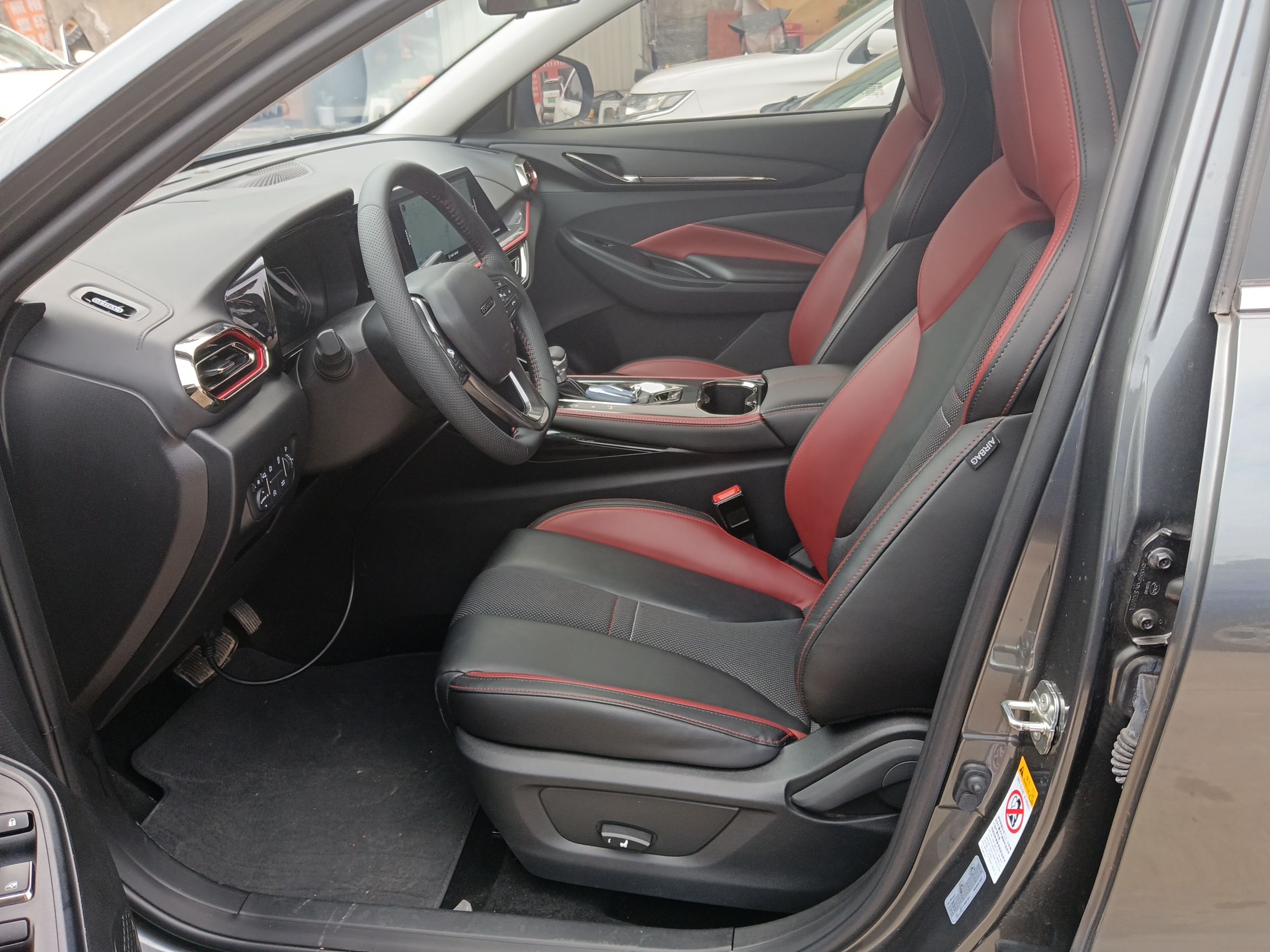 Avant de la voiture