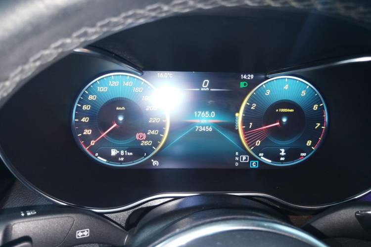 Used Mercedes-Benz GLC Coupe 2021 GLC 260 4MATIC Coupe SUV Instrument Cluster