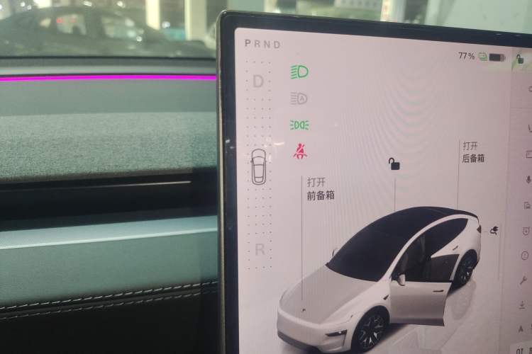 Used Tesla Model Y L 2025 Model Long-Range All-Wheel-Drive Version Gear Lever