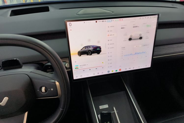 Used ONVO L60 2024 60 kWh Rear-Drive Version Audio And AC Panel