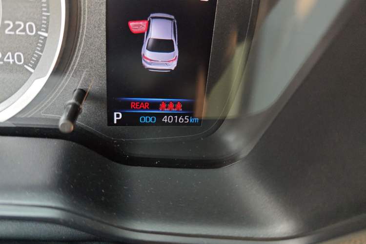 Used Toyota Levin 2021 185T CVT Luxury Edition Odometer Close Up